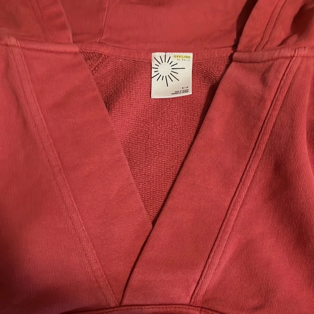 Offline aerie throwback vneck hoodie - Picture 8 of 9